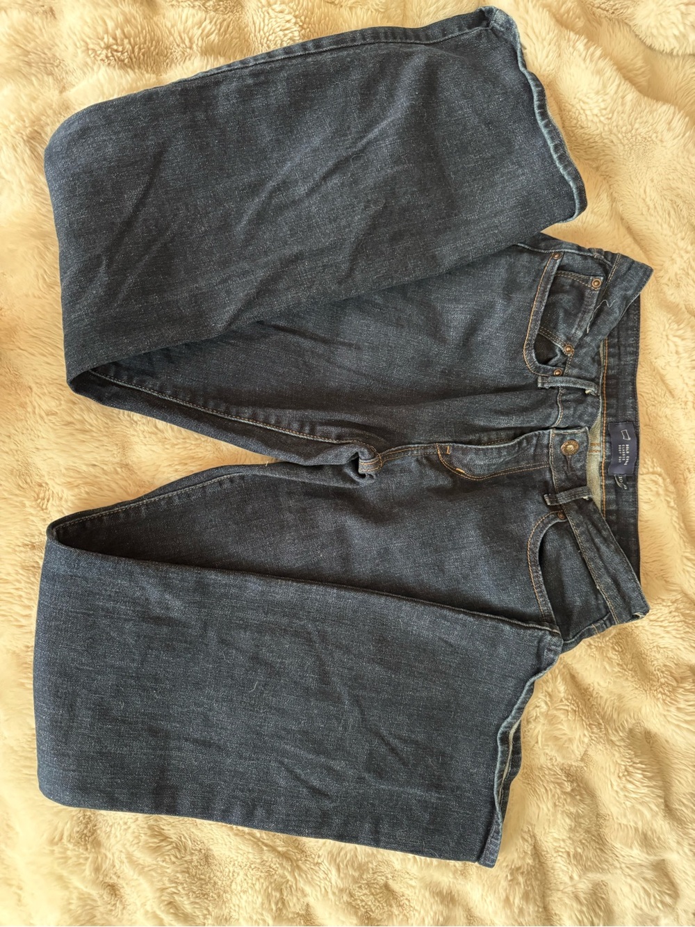 Levi's Dark Blue Straight-Leg Women's Jeans